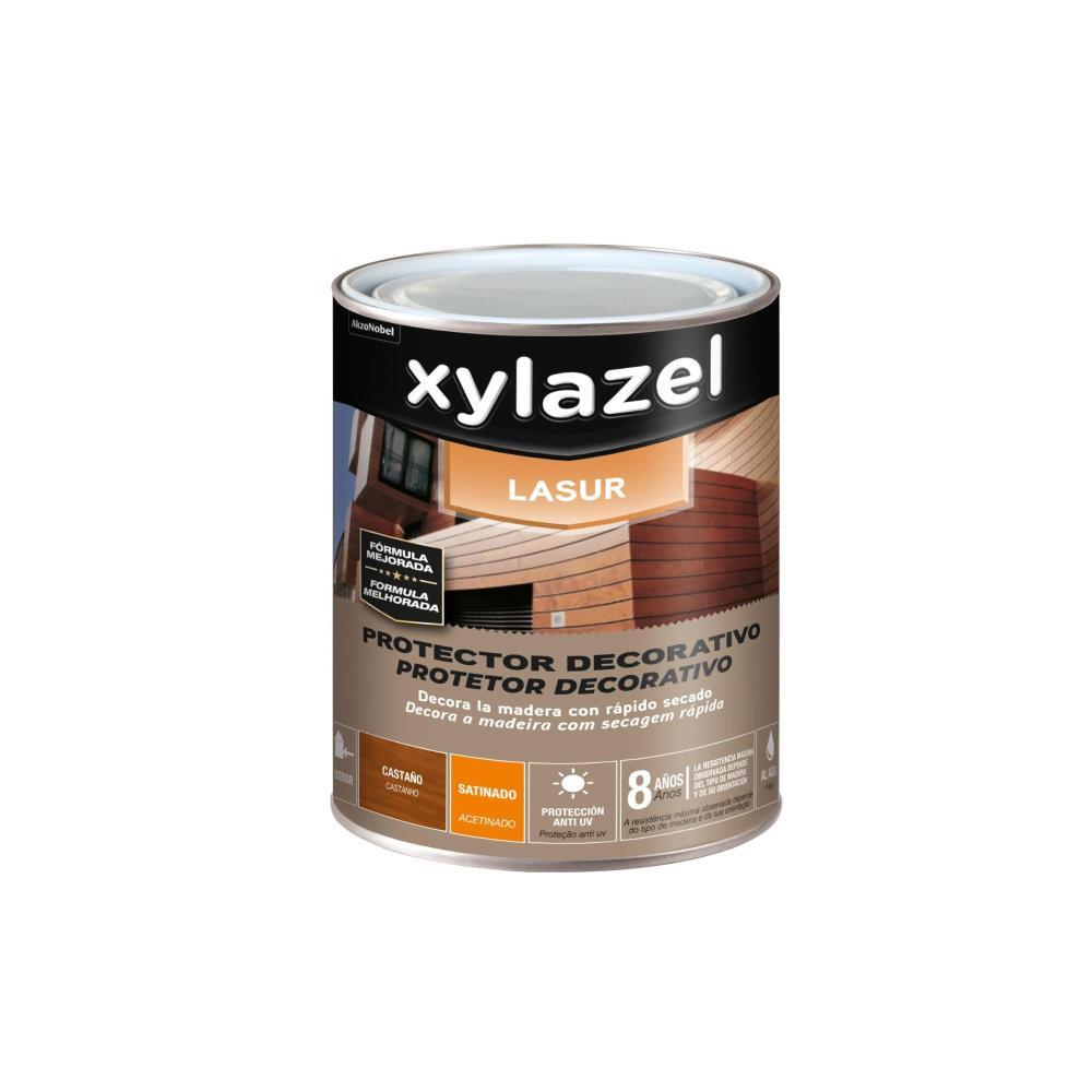 750ml Protetor Eco Lasur acetinado Castanho Xylazel