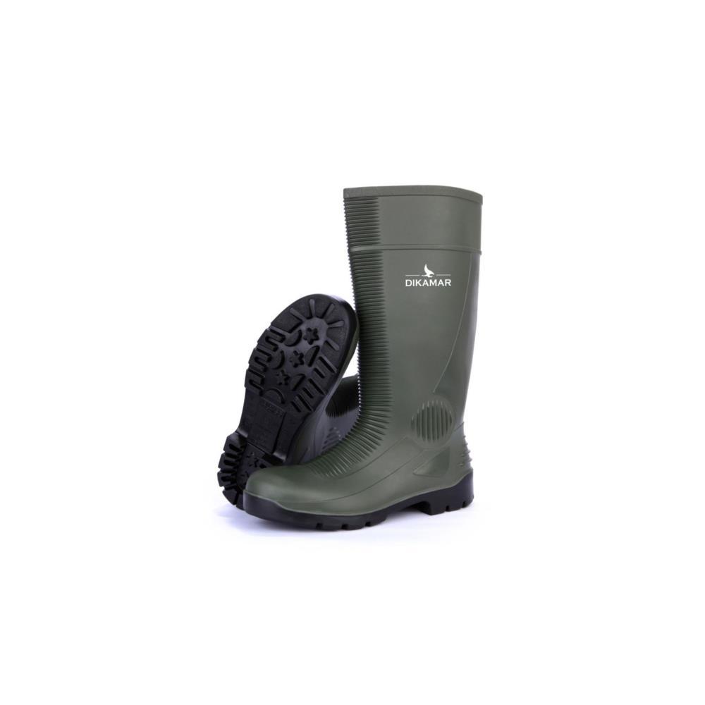 BOTA DIKAMAR S5 VERDE/PRETA BIQ. PALM. Nº38 AÇO PVC
