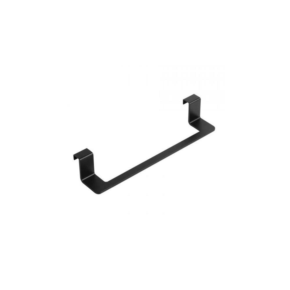 Toalheiro barra movel banheiro Flat black Tatay