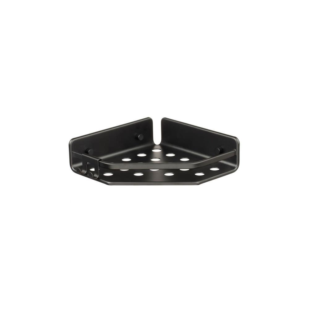 Cesto de canto 20x20x5.5cm serenity black tatay