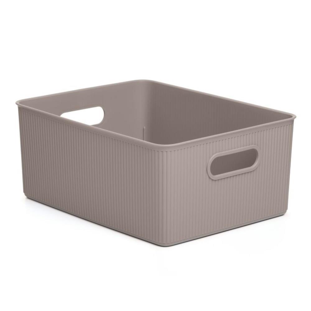 CESTO DE ARRUMAÇÃO L 15L - BAOBAB TAUPE