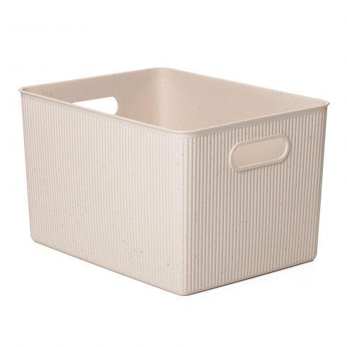 CESTO DE ARRUMAÇÃO XL 22L - BAOBAB BRANCO PERG.
