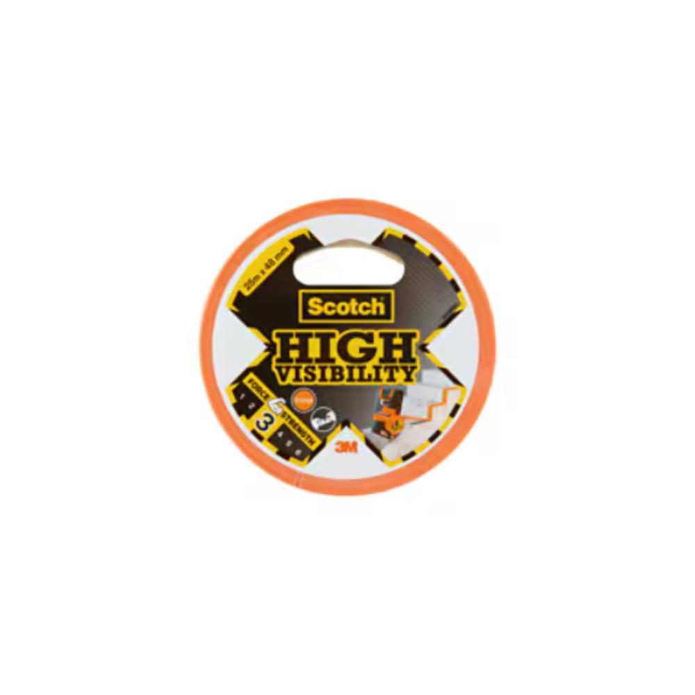 Fita alta visibilidade 25mtx48mm laranja 3M