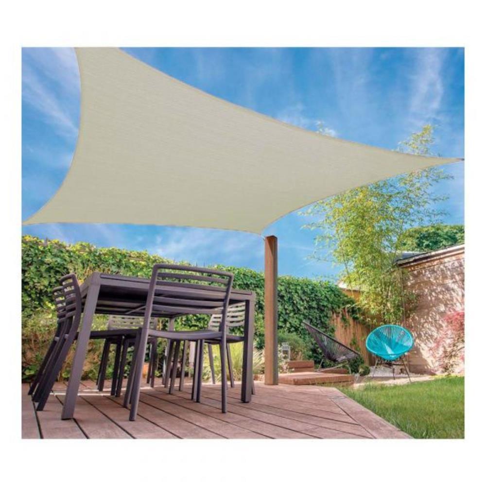 TOLDO VELA QUADRADO COR AREIA 5x5 MTS