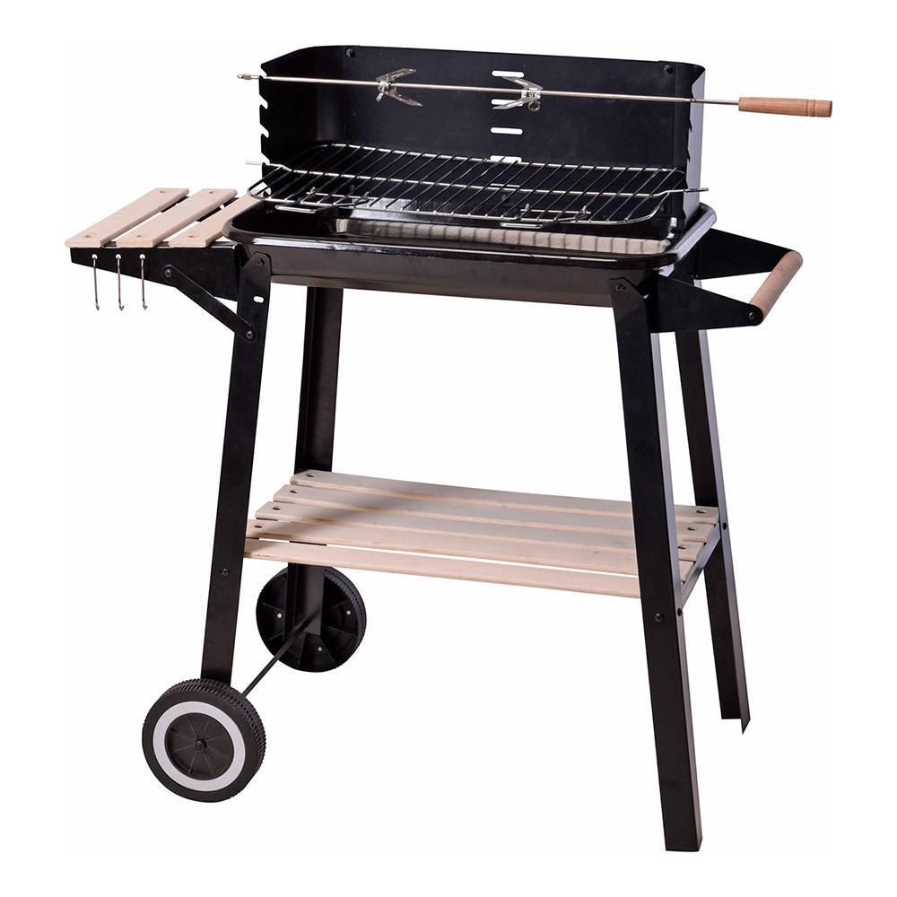 Barbecue carvão retangular 54X34X6.5cm