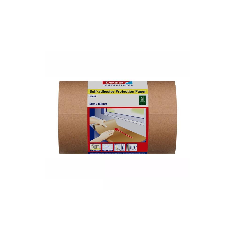 Papel de proteção autoadesivo 10mt x 600mm 74922 Tesa