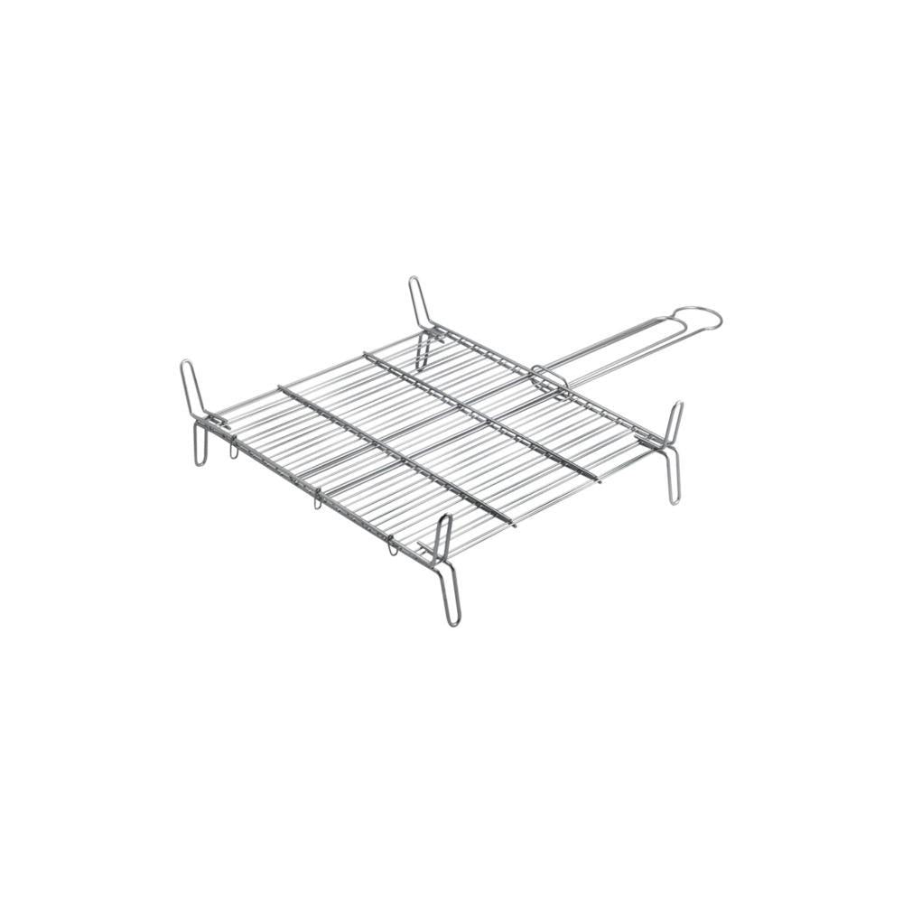 Grelha dupla 45x45cm Gourmet