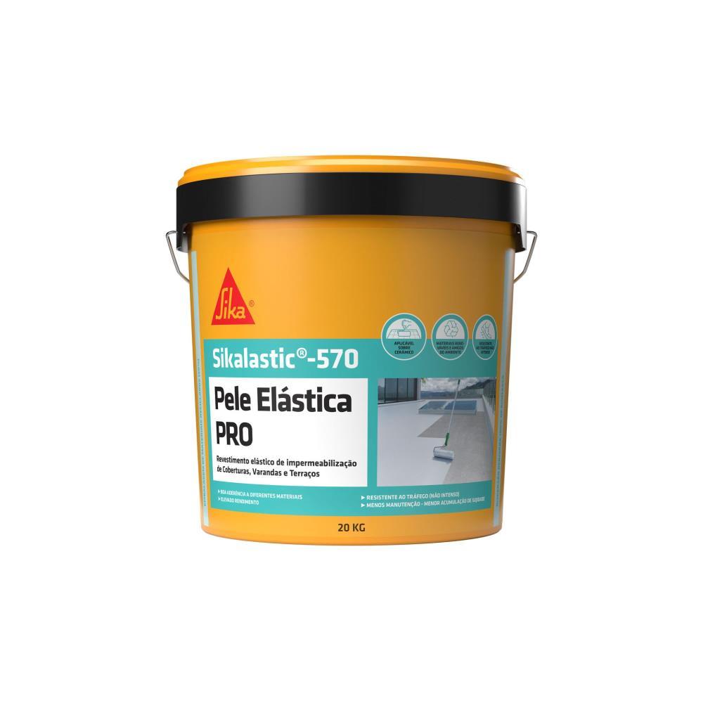 20kg Sikalastic - 570 pele elastica telha PRO Sika