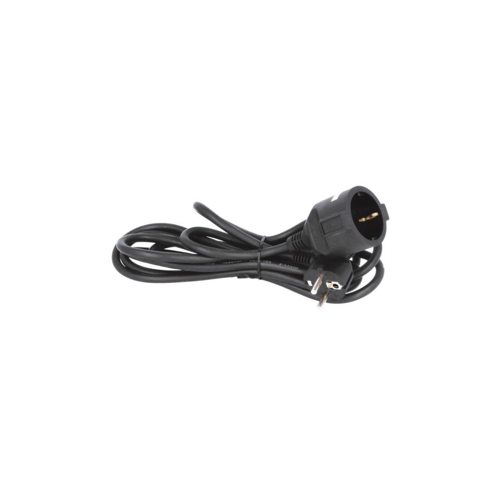 Extensão 3981- 3mt 3G x1.5mm preto Amig