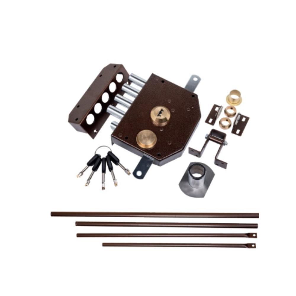 Fechadura GLK - 5 ch segurança c/tr - ref. 9072 - Dta