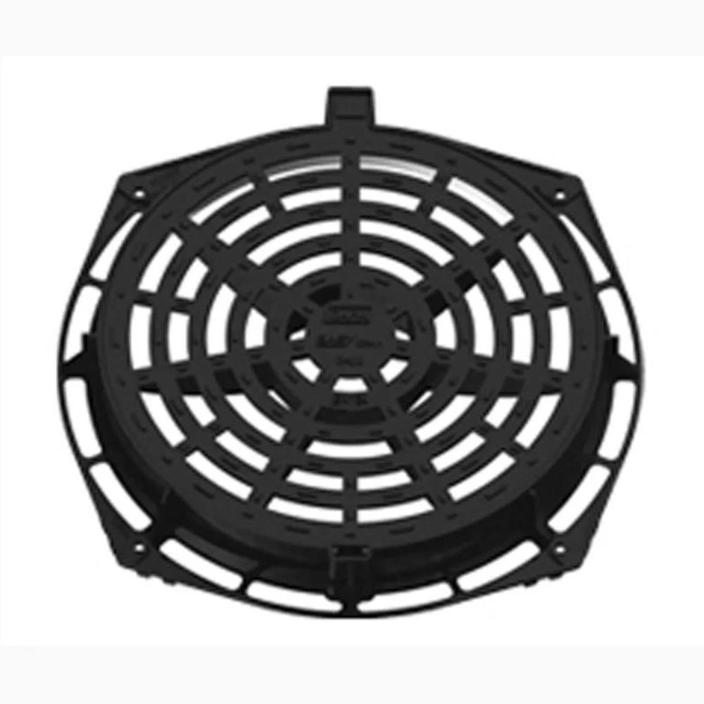 Grelha redonda ferro fundido sumidouro Easydrain 600
