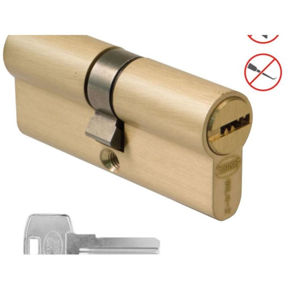 CILINDRO SEG. MOD. 40X40 LAT. CROM. MATE AMIG
