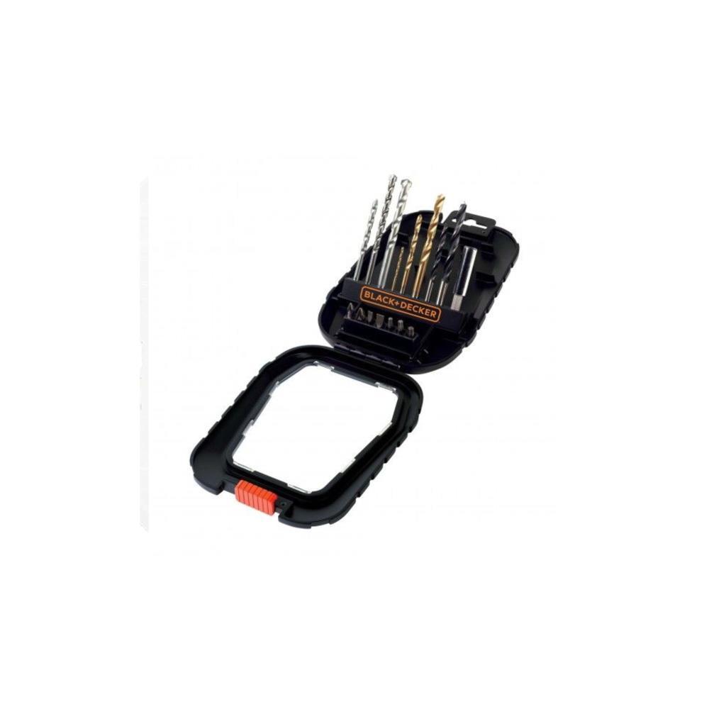 Jogo de 16pcs p/aparafusar e furar A7186-XJ Black & Deker