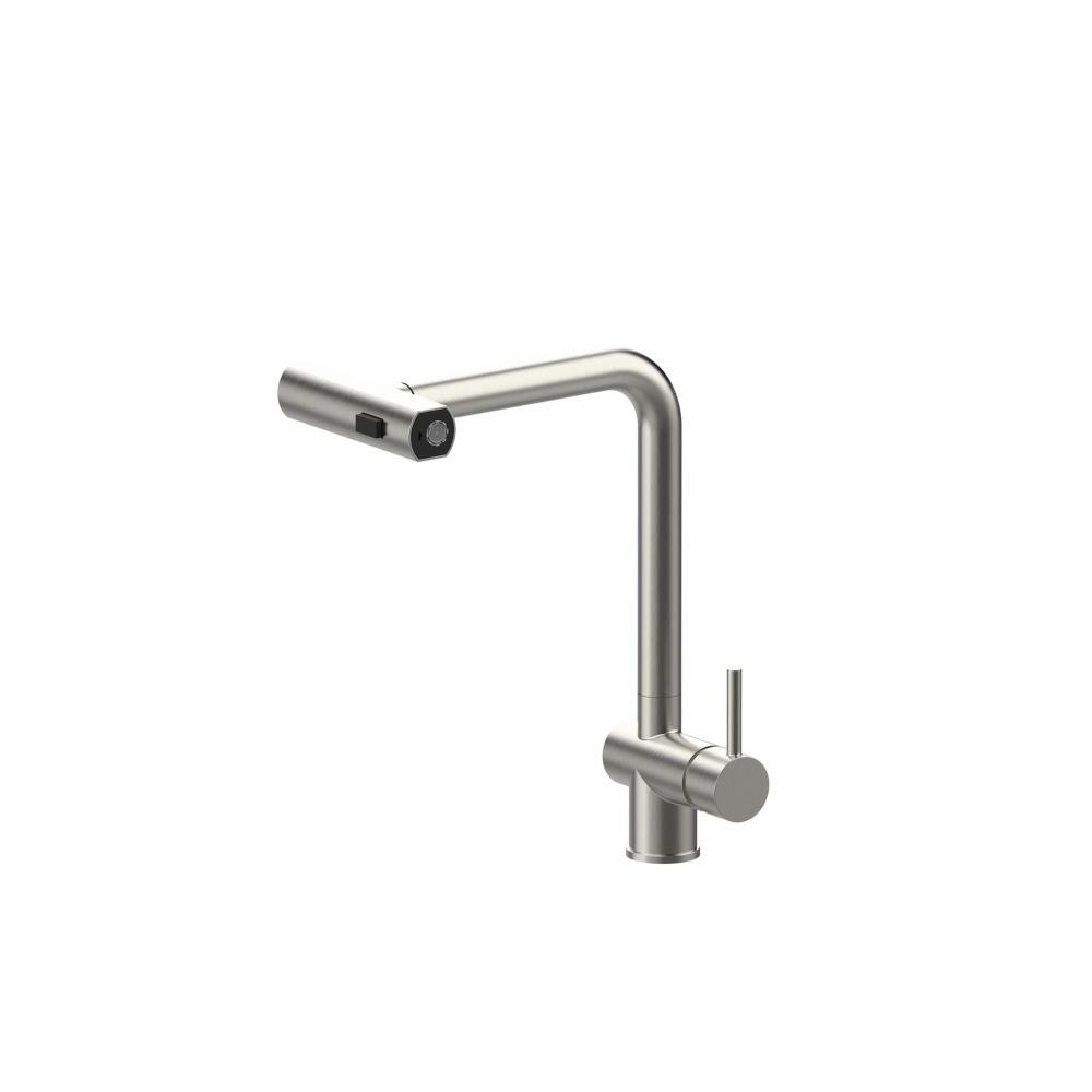 Monocomando cozinha Rain inox escovado