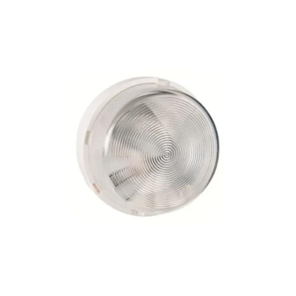 PLAFON REDONDO 190MM BRANCO VIDRO