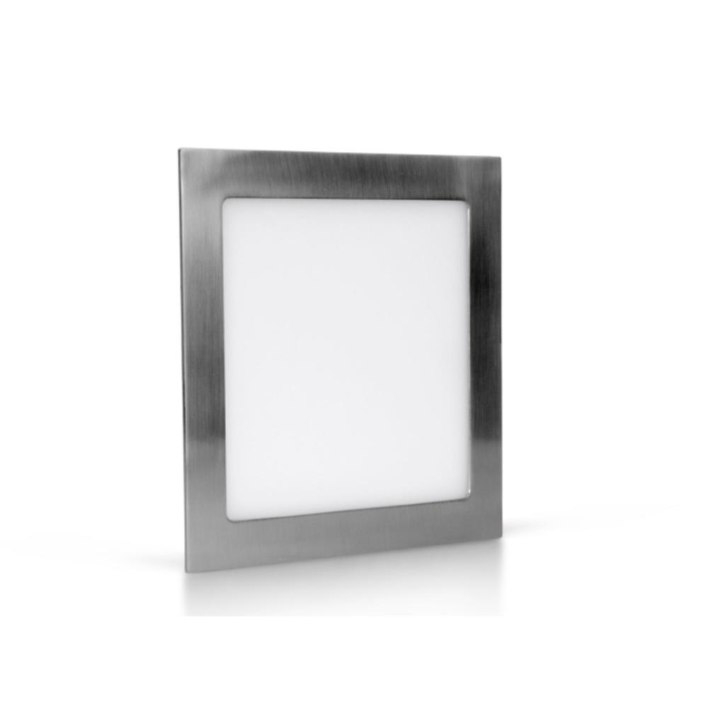 PAINEL LED QUADRADO 120mm 6W 4000K ACETINADO
