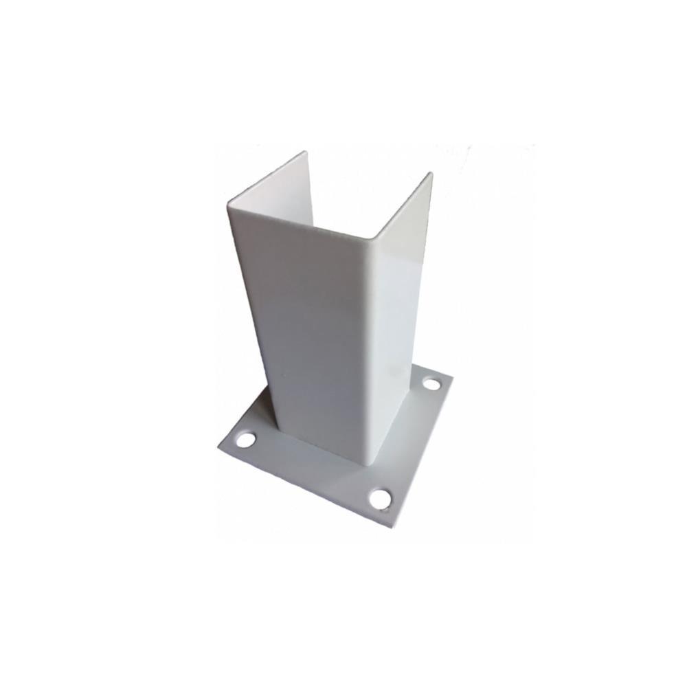 BASE METALICA PEQ. BRANCA RAL 9016