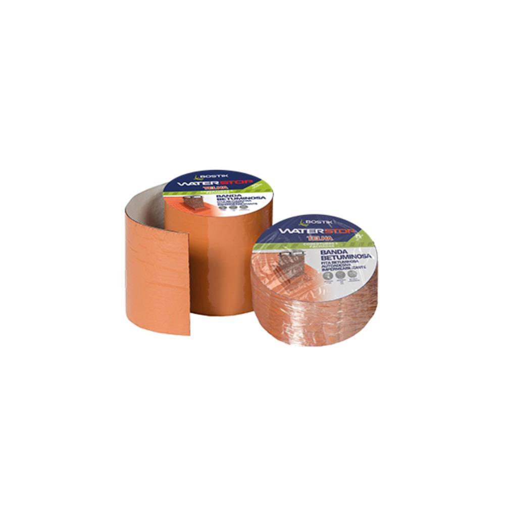 Banda betuminosa telha 20cm x 10mt Waterstop Bostik