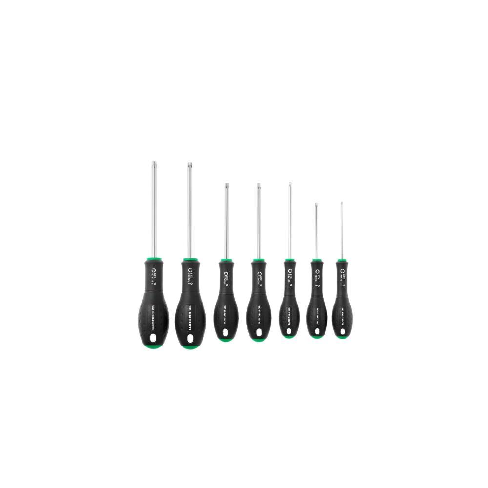 jogo de chaves fenda torx 7pcs Resistorx ATXR.J7PB Facom