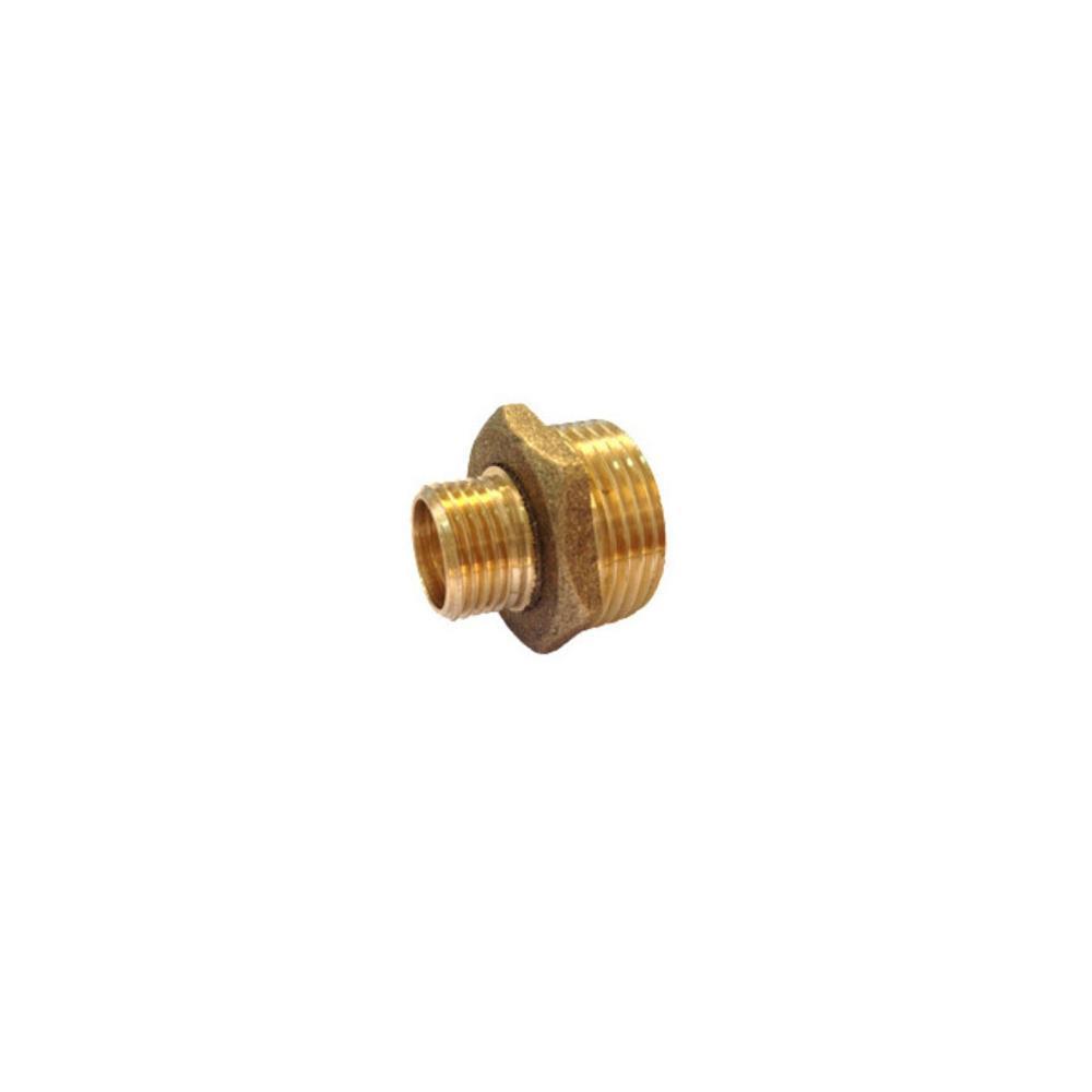 CASQ. DUPLO 1X3/4" LATÃO SS