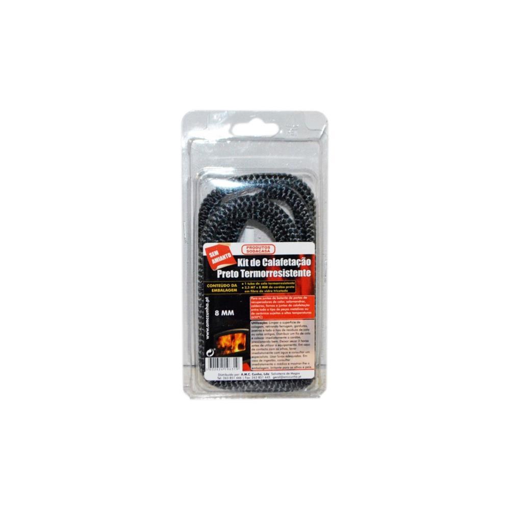 Kit calafetação preto 2.5mt x 8mm