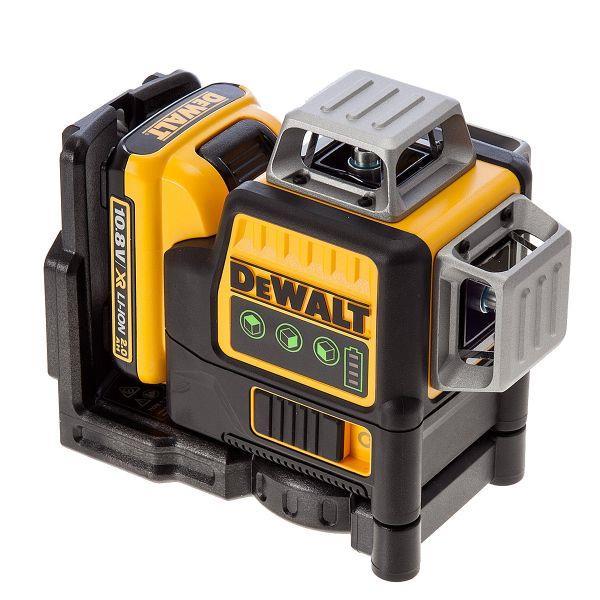 Nivel Laser Linhas Cruzadas Verdes Dewalt 3X360º