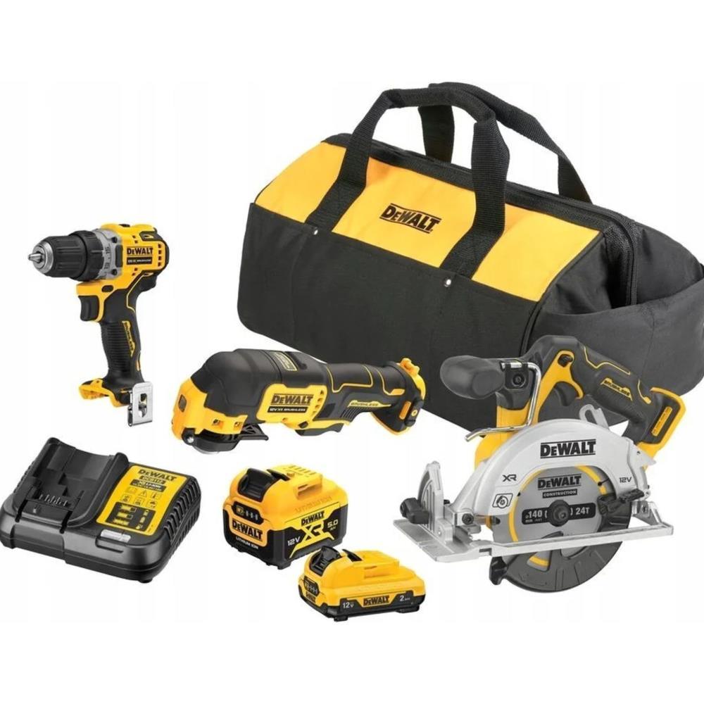 Kit de 3 maquinas s/escovas XR 18v DCK317P1D1-QW Dewalt