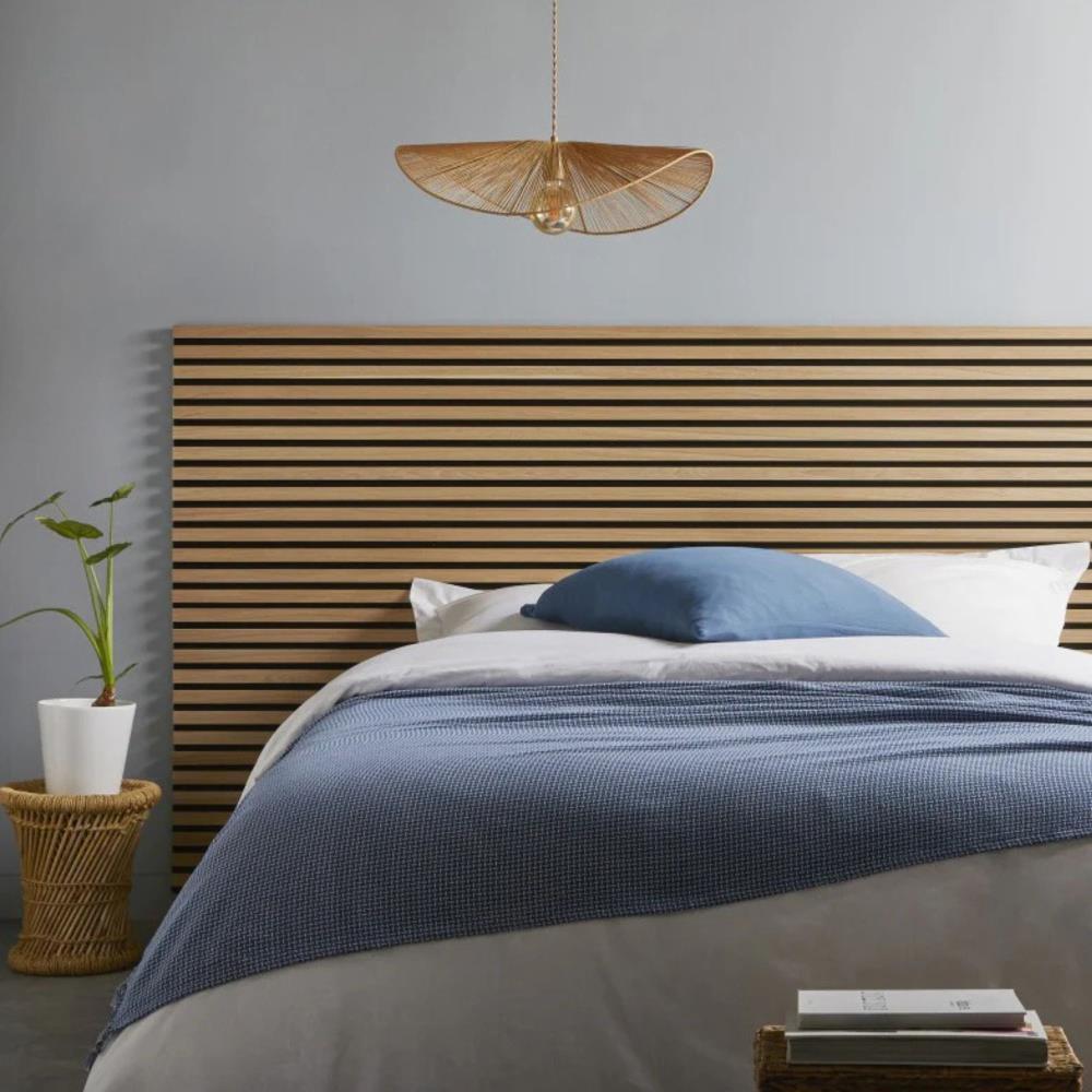 Painel acustico teak 600x2400x18mm