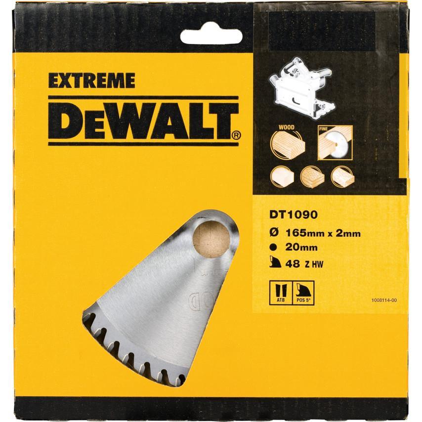 LAMINA SERRA DE MERGULHO 165X20mm4 DEWALT