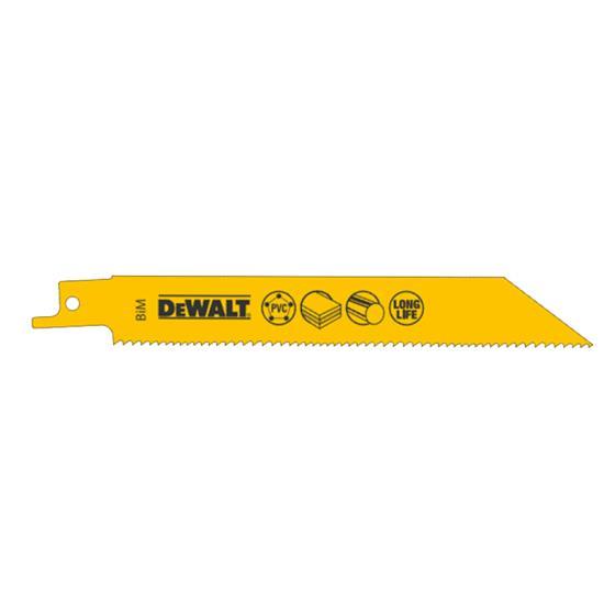 5 LAMINA SERRA SABRE 203mm MADEIRA DEWALT