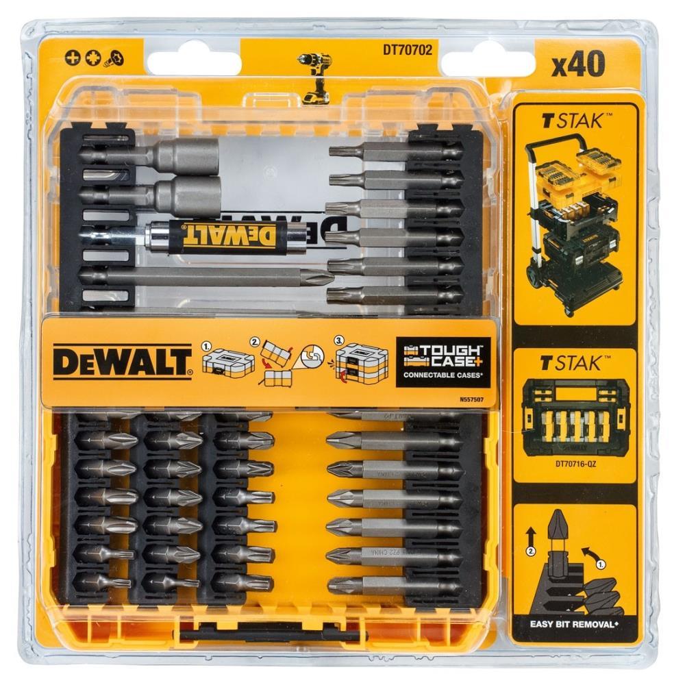 CJ. 40pcs P/APARAFUSAR DT70702-QZ DEWALT