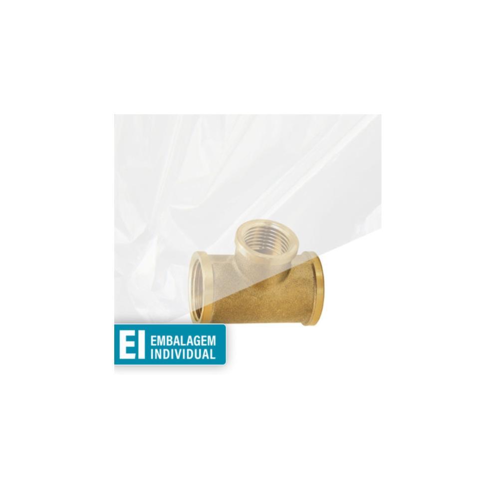Te F/F - 1X3/4 latão