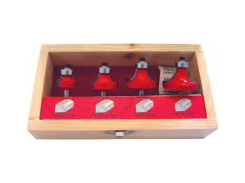 JG. FRESAS P/ MADEIRA 4pcs FCT4-2 MACFER