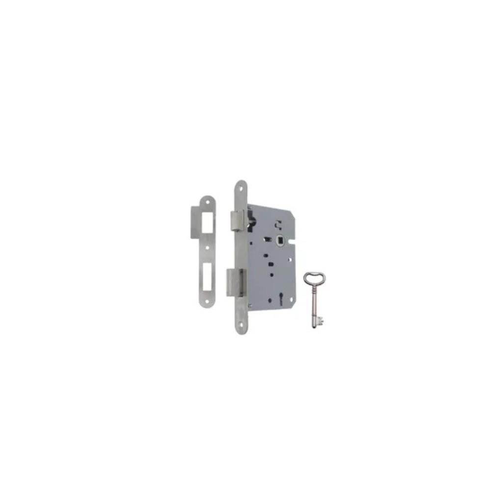 FECHADURA 716X60 CH. LISA INOX MM (testa redonda)