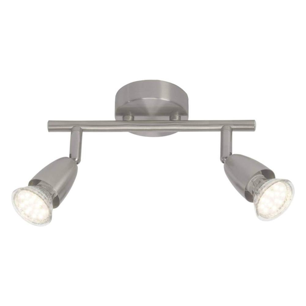 CANDEEIRO LED DUPLO AMALFI FERRO