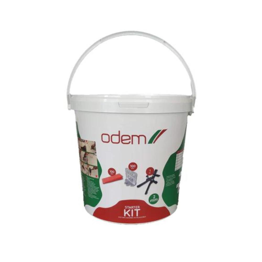KIT2-Balde+alicate+100 cunha +300 nivelador 2mm ODEM