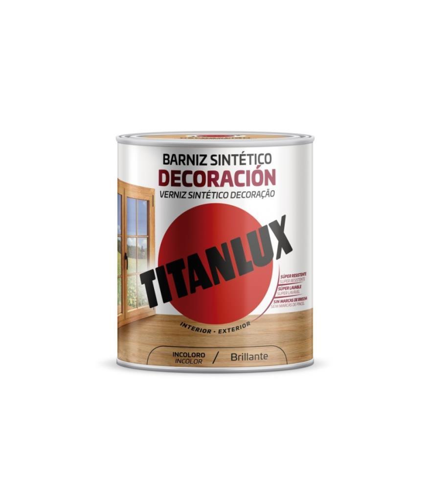 4L VERNIZ SINTETICO BRILHANTE INCOLOR TITANLUX