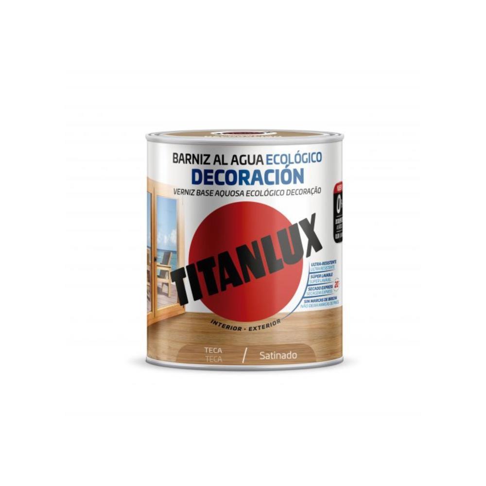 750ML VERNIZ ECO ACETINADO TECA TITANLUX