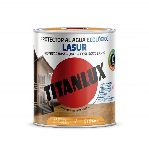 2.5L PROT. SINTETICO LAZUR ACETINADO CASTANHO TITANLUX