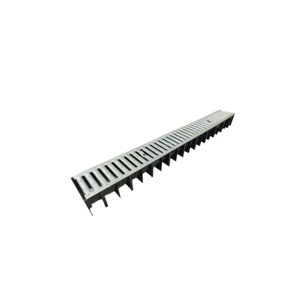 CANAL 4ME H3 PRETO C/ GRELHA GALV. A15 100x12x4.25