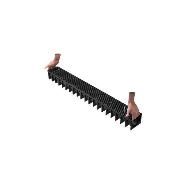 CANAL 4you h3 PRT+GRELHA PLAST. A15 100X12X9.2