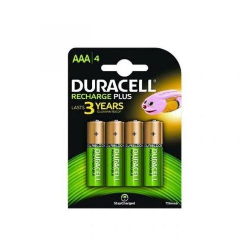 Pilha recarregavel HR03 (AAA) 4B ni-mh 750 Mha Duraceel