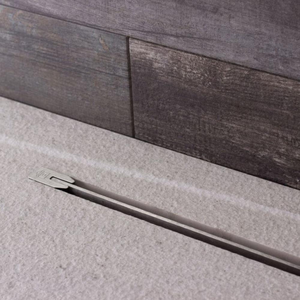 CANL DUCHA PREMIUM SILM LINE 450mm INOX