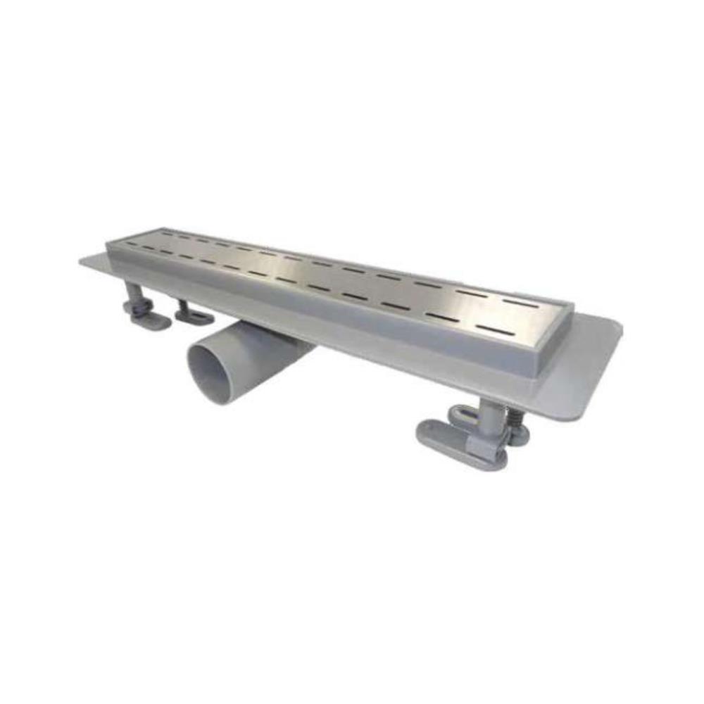 CANAL P/DUCHE 50cm C/GRELHA INOX
