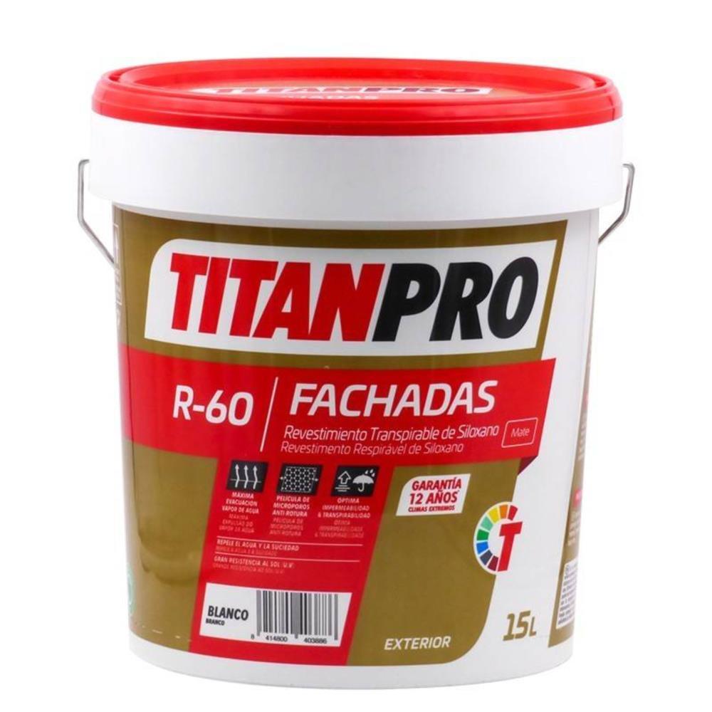 15L REVESTIMENTO RESPIRAVEL DE SILOXANO R-60 BRANCO MATE