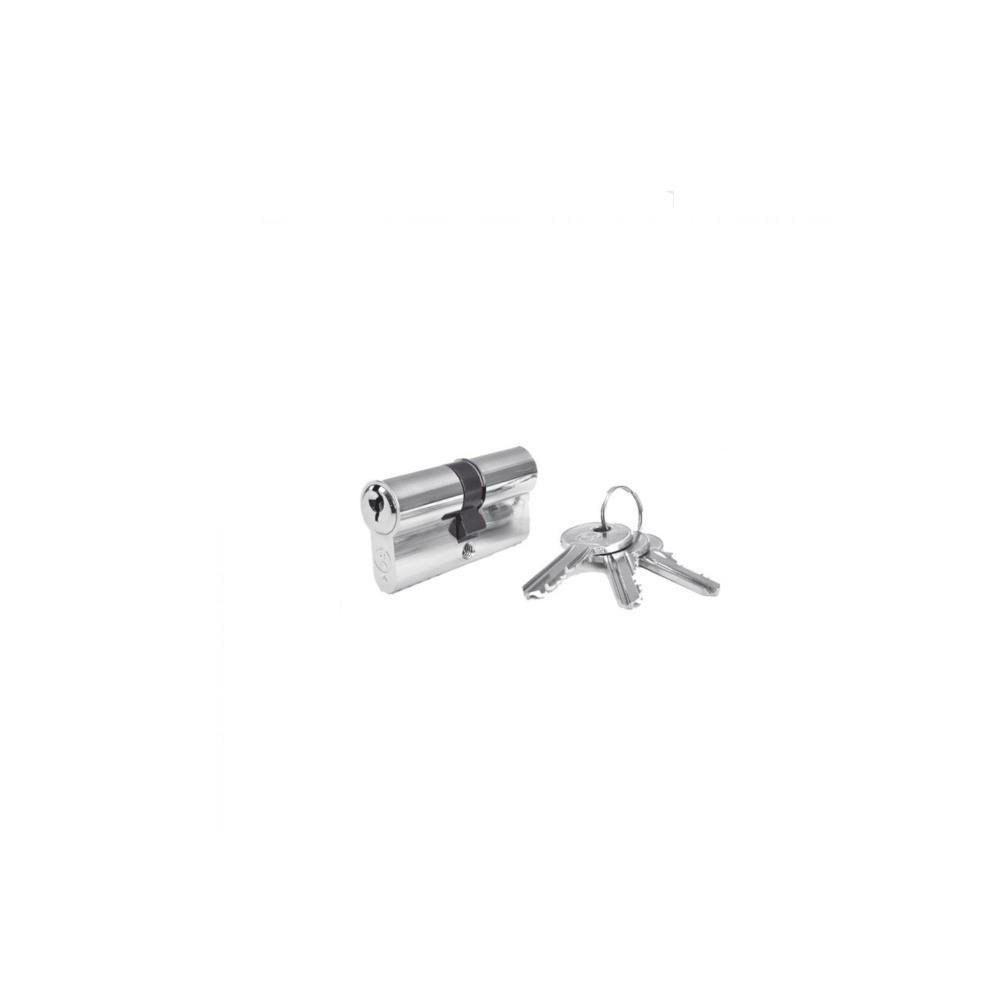 Cilindro Perfil Europeu - P60x60mm - Niquel - BL1