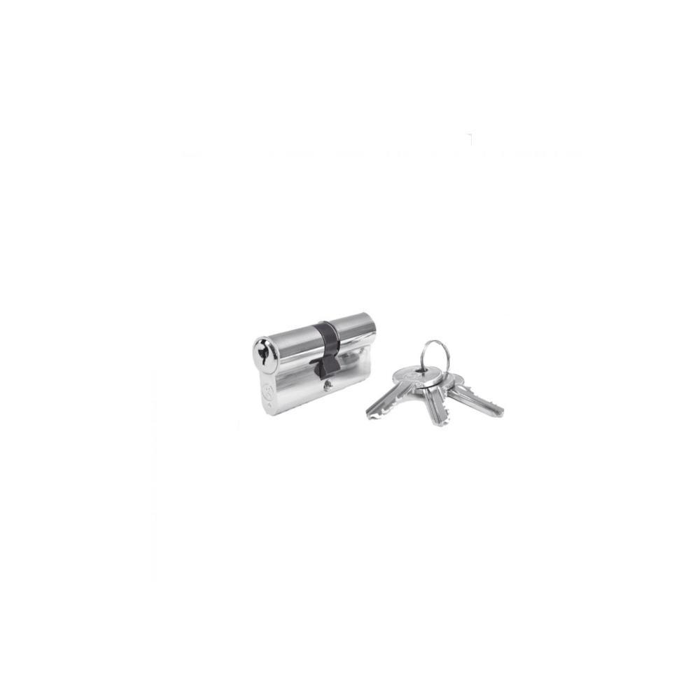Cilindro Perfil Europeu - P60x70 (30+40mm) - Niquel - BL1