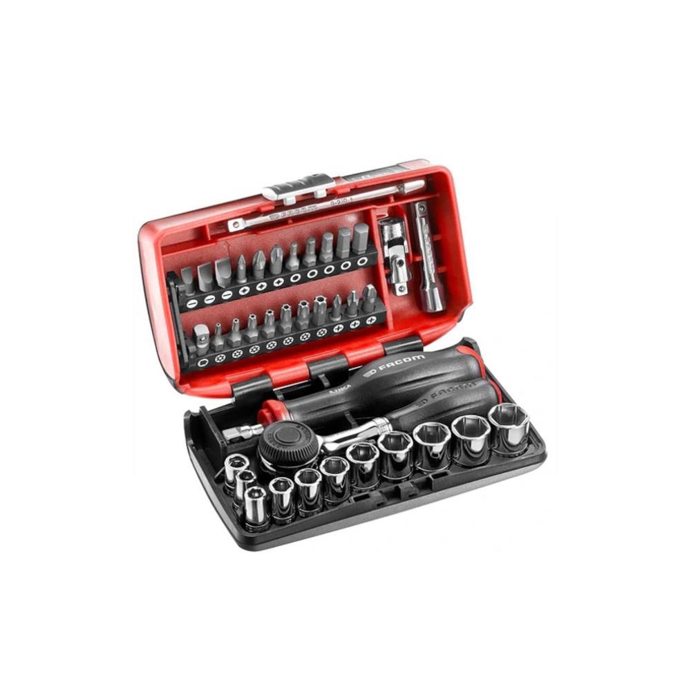 Jogo de chave de caixa 1/4" 38pcs R.360NANOPB Facom