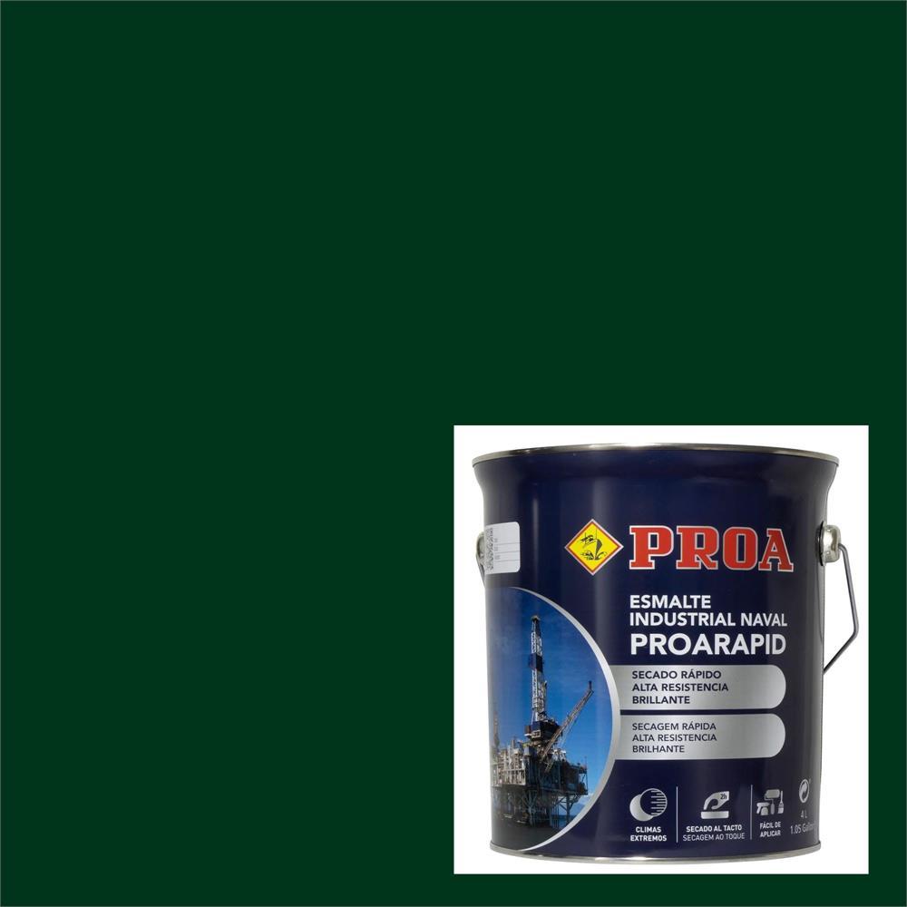 4L Esmalte proarapid verde garrafa ral 6005