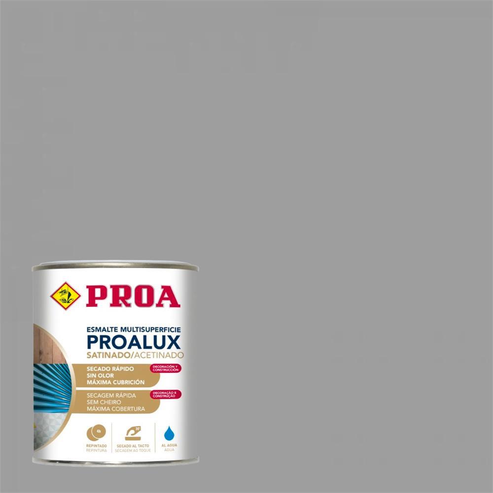 750ml Esmalte aquoso acetinado cinza perola Proalux